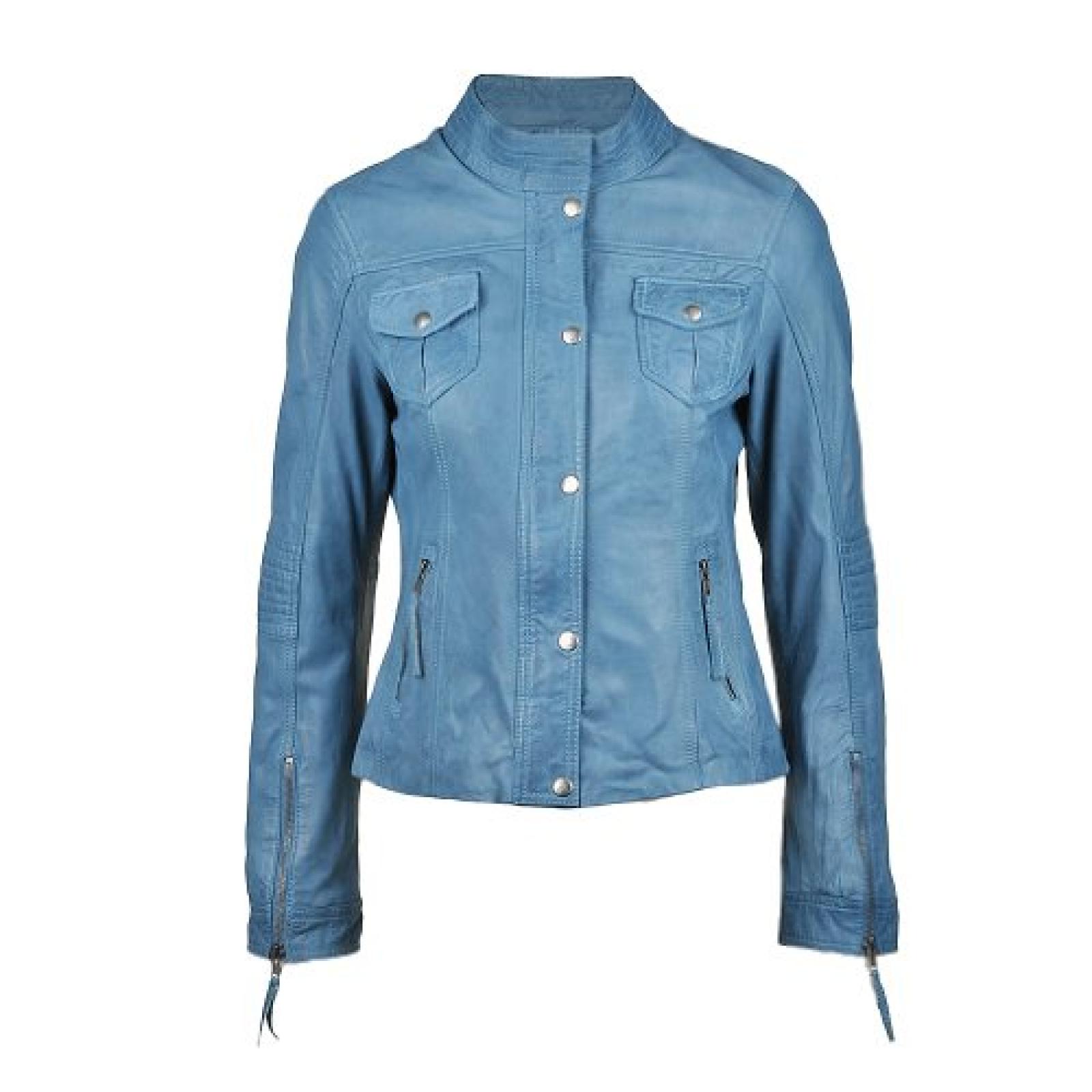 Arma Lederjacke "Eefje" aqua Gr. L Arma Lederjacke "Eefje" aqua Gr. L